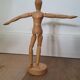 Wooden articulated man for O'cedar advertising