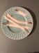 Antique plate in slipware – asparagus decoration