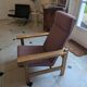 Wegner GE-163A et repose-pieds.