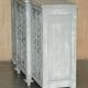 Vintage sideboard with wrought iron doors