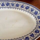 Dish Sarreguemines circa 1900