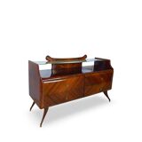 midcentury rosewood chest of drawers.