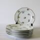 6 porcelain dessert plates from Pil Limoges in very good condition