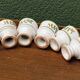 Moustiers earthenware egg service