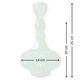 Carafe italienne verte à motif diamant Empoli de style moderne du milieu du siècle