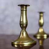 Brass Candleholders, 1939, Set of 2