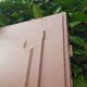 Old exterior entrance door solid H225xW86cm solid wood