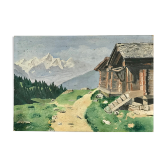 Painting on canvas