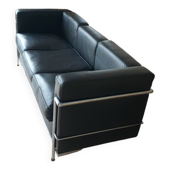 Cassina Le Corbusier LC2 3-seater sofa