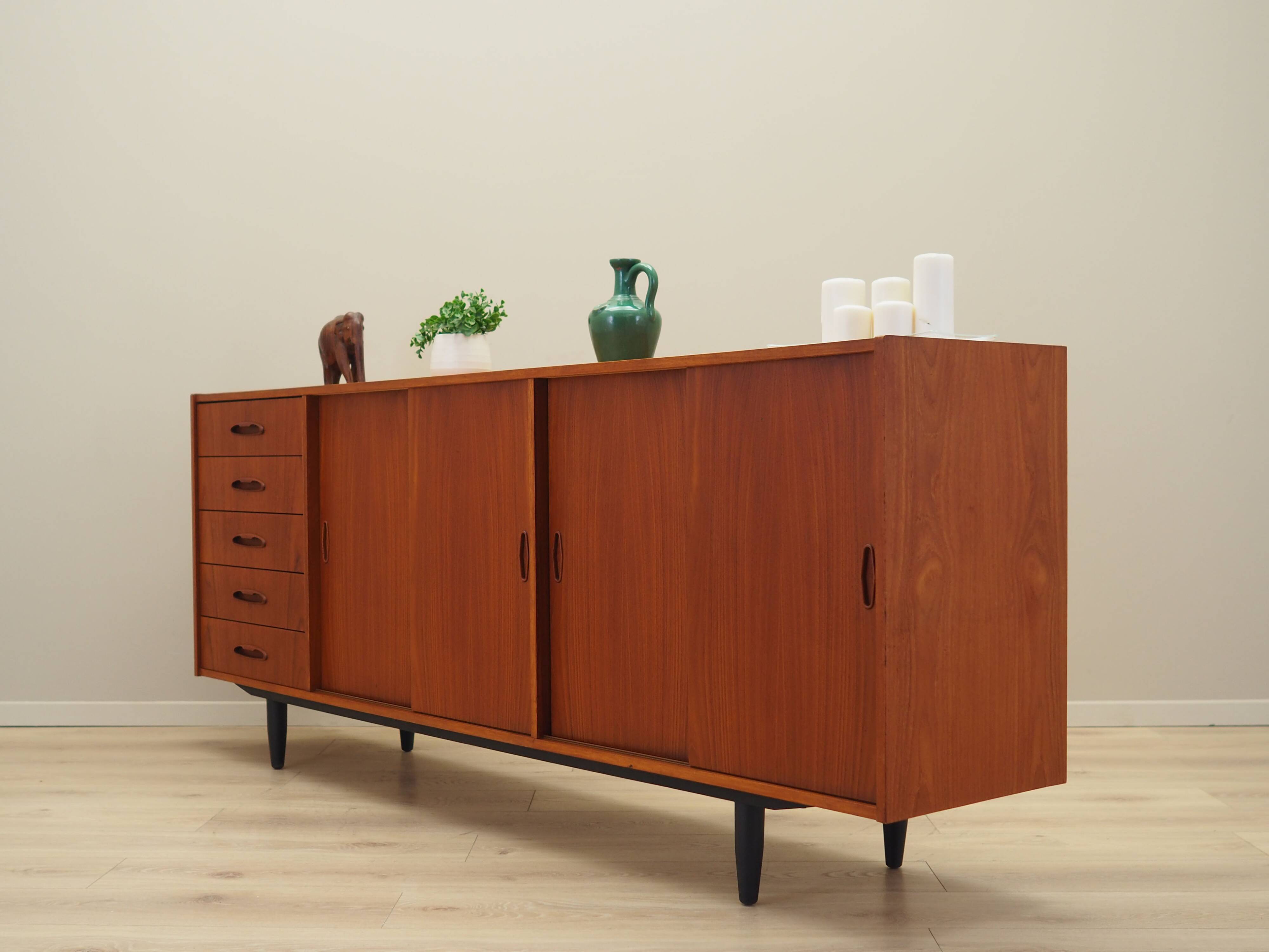 Teak sideboard, Danish design, 1960s, production: Denmark