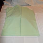 Lot de 12 serviettes de table verte
