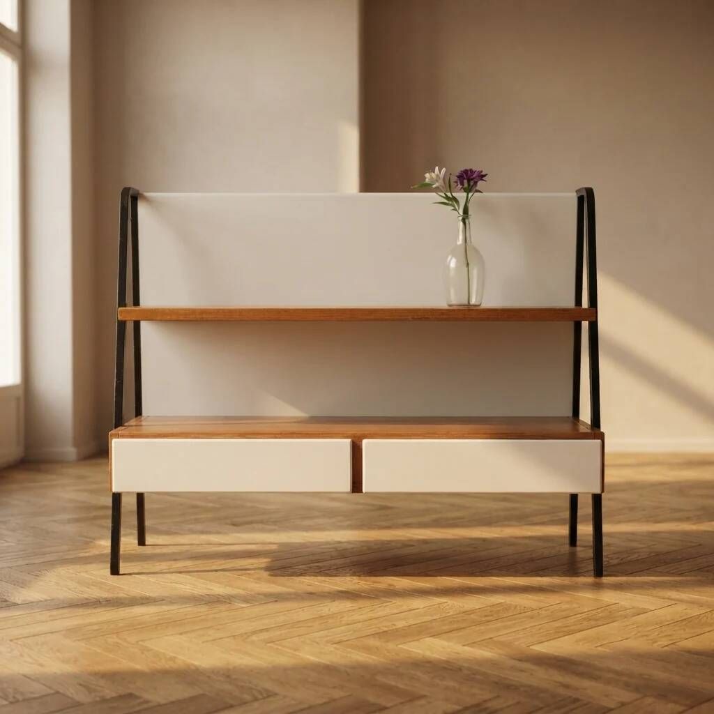 Fully renovated mid century bookshelf by Tatra, 1960s, Czechoslovakia
