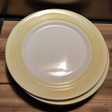 6 Dessert plates, Céranord