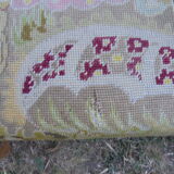 Louis XIII style armchair with tapestry