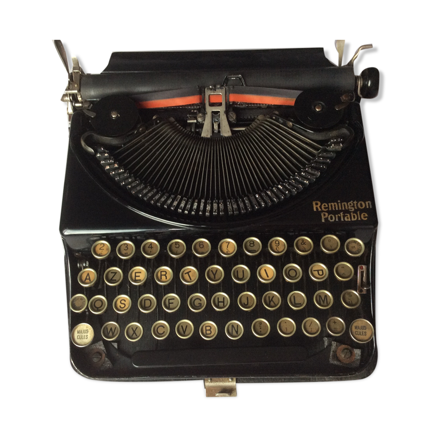 Machine à écrire ancienne Remington portable 1935-n°3