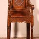 High Chair for Children, Oak from the 17th Century