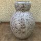 Old Ceramic Vase Brown Grey 70s Vintage