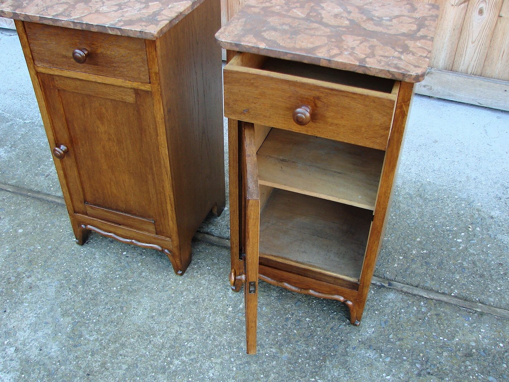 Pair of cupboards from 19th century