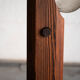 Brutalist floor lamp by Temde Leuchten