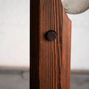 Brutalist floor lamp by Temde Leuchten