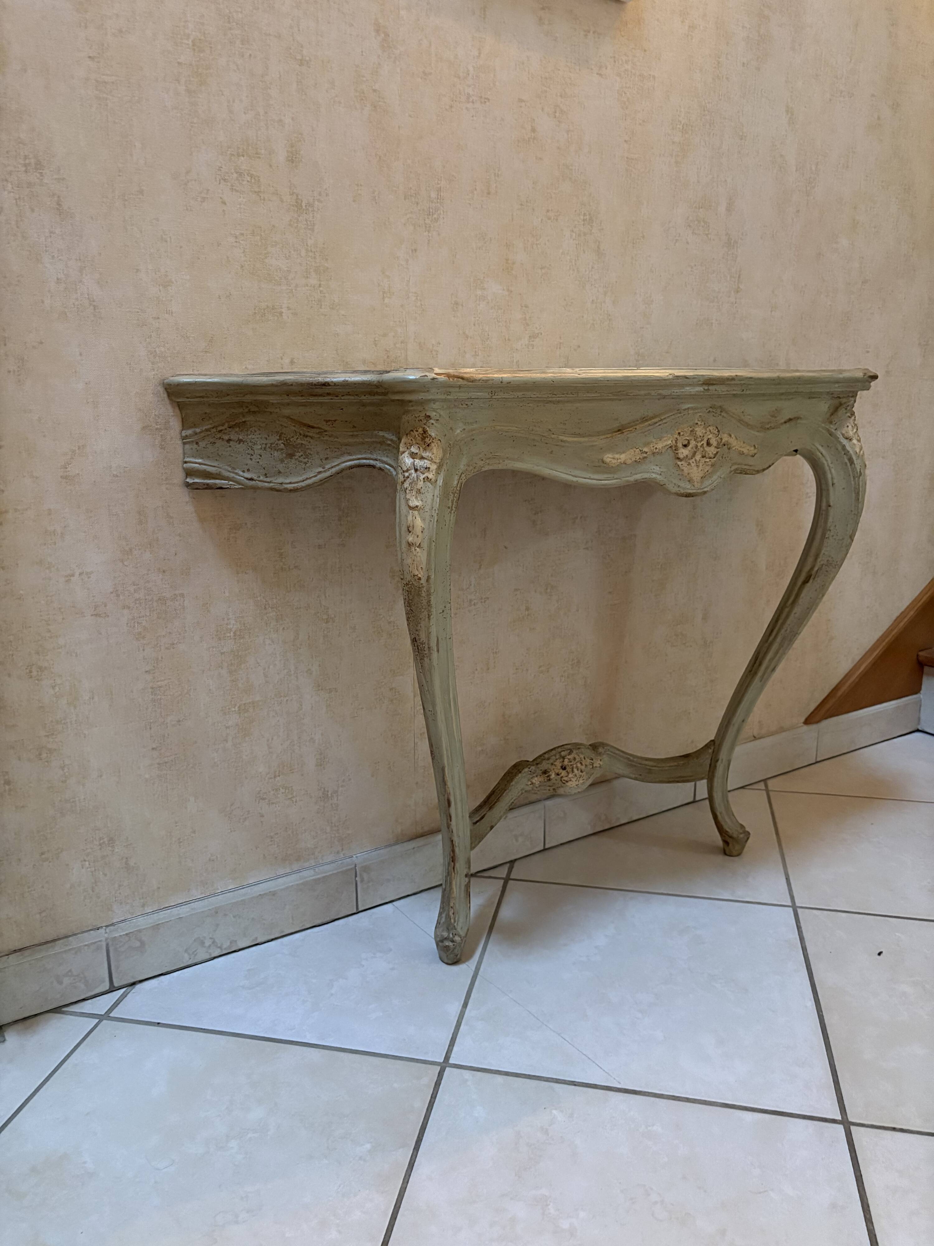 Wall console