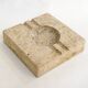 Vintage travertine ashtray