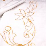 Doily or table path or center of table embroidered around 1970