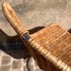 Italian rattan chair from the 1970s