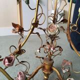 Old 3-branched chandelier
