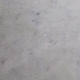 Gueridon in marble and wood