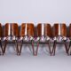 Mid-Century Chairs in Beech by Oswald Haerdtl, 1950s, Set of 6