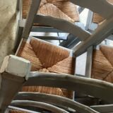 Set of 8 country style chairs