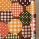 Vintage fiberglass patchwork top 70s