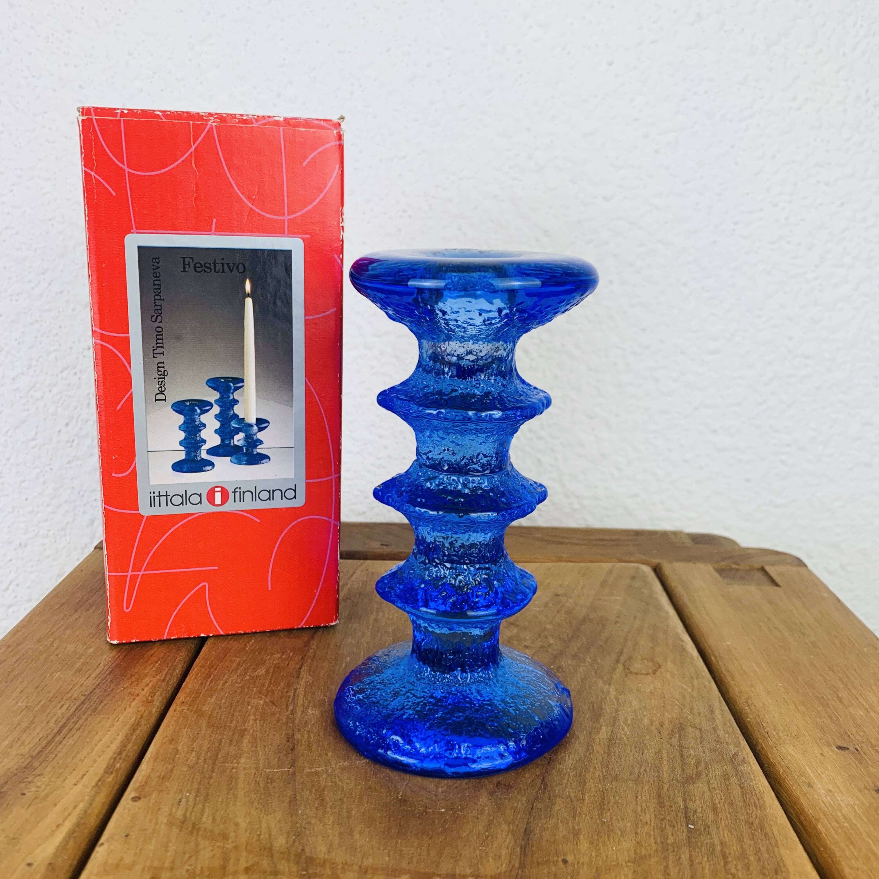 Festivo candle holder by Timo Sarpaneva for IIttala
