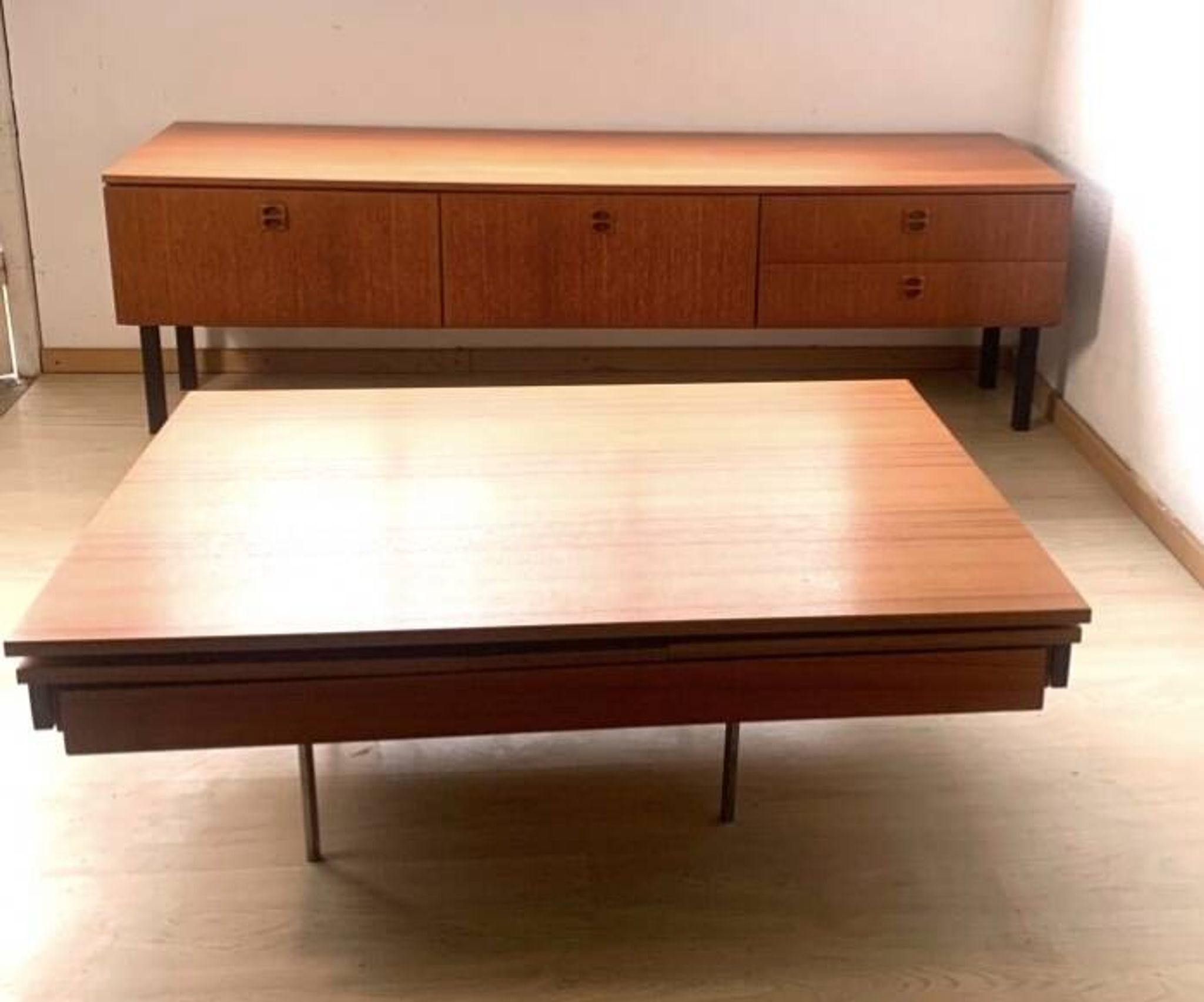 Vintage Scandinavian teak sideboard