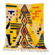 Moroccan Boujaad Rug – Handwoven Colourful Geometric Wool Carpet 150/250cm