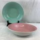 Duo old hollow dishes made in france saint Amand Céranord