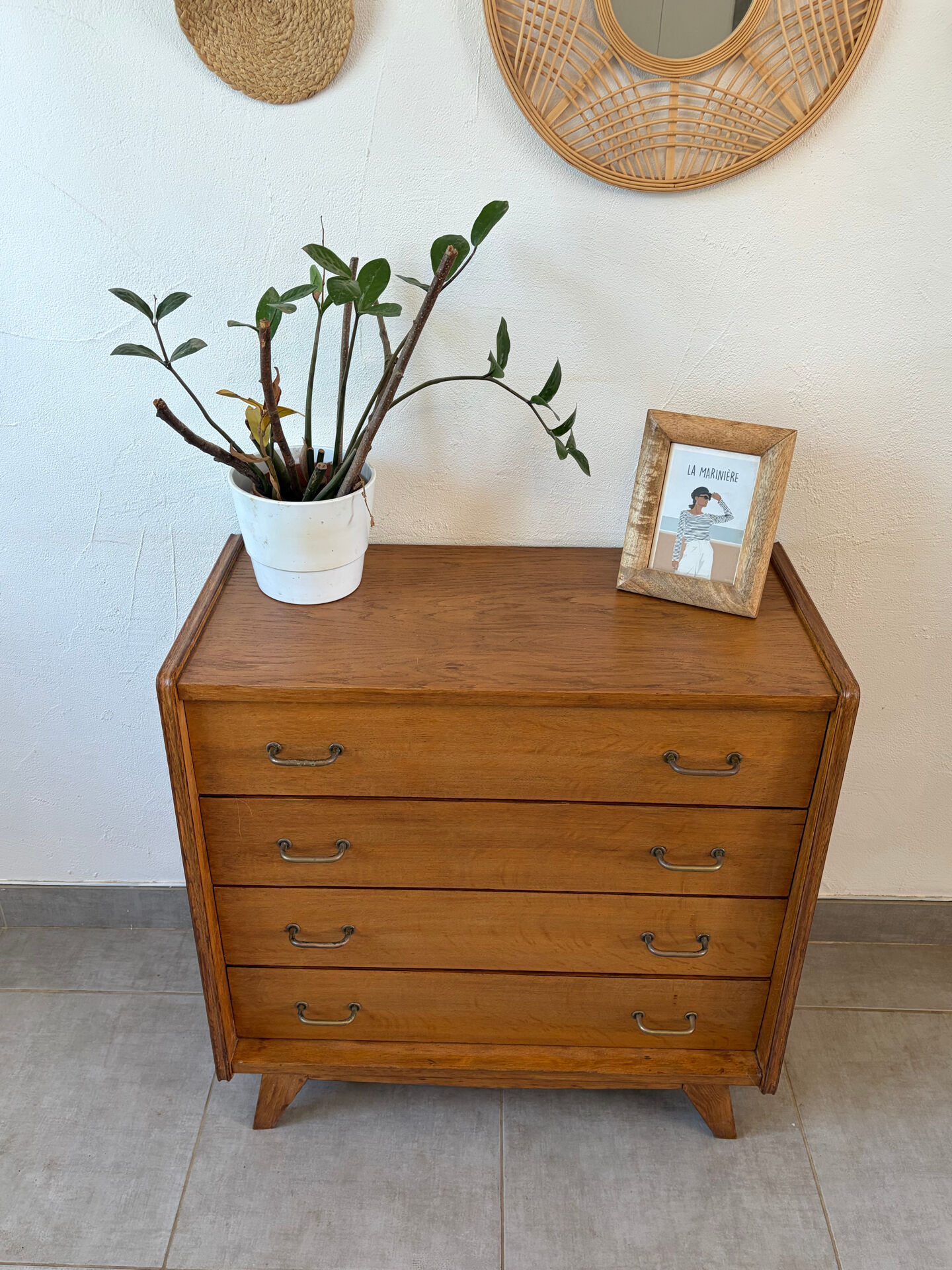 Vintage commode from the 1960s.