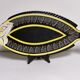 Plat à poisson zoomorphe en faience de quimper hb