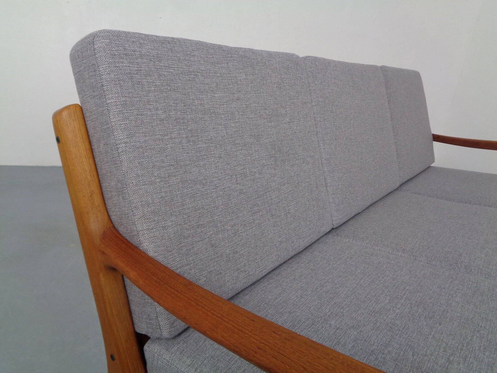 Senator Teak 3-Seater Sofa by Ole Wanscher for France & Son, Denmark, 1960s