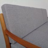 Senator Teak 3-Seater Sofa by Ole Wanscher for France & Son, Denmark, 1960s