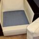 Paire de fauteuils art deco en palissandre et cuir beige