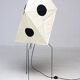 Light Sculpture Isamu Noguchi Akari UF-3Q , handmade Washi paper, Japan