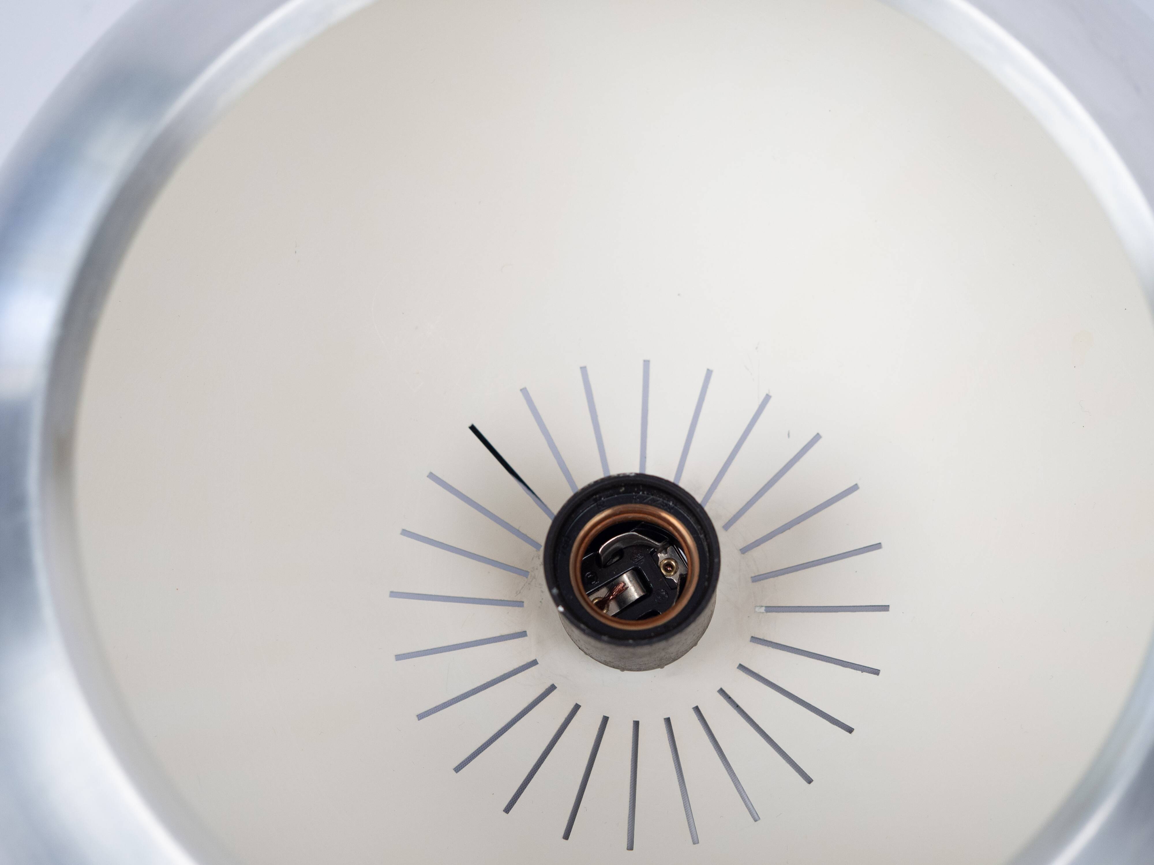 Danish vintage pendant lamp Medio by Jo Hammerborg, Fog og Morup, 1966