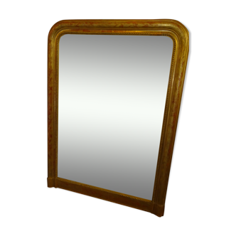 Louis Philippe golden mirror, 120x160cm