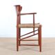 Pair of Scandinavian armchairs in 317 model in teak