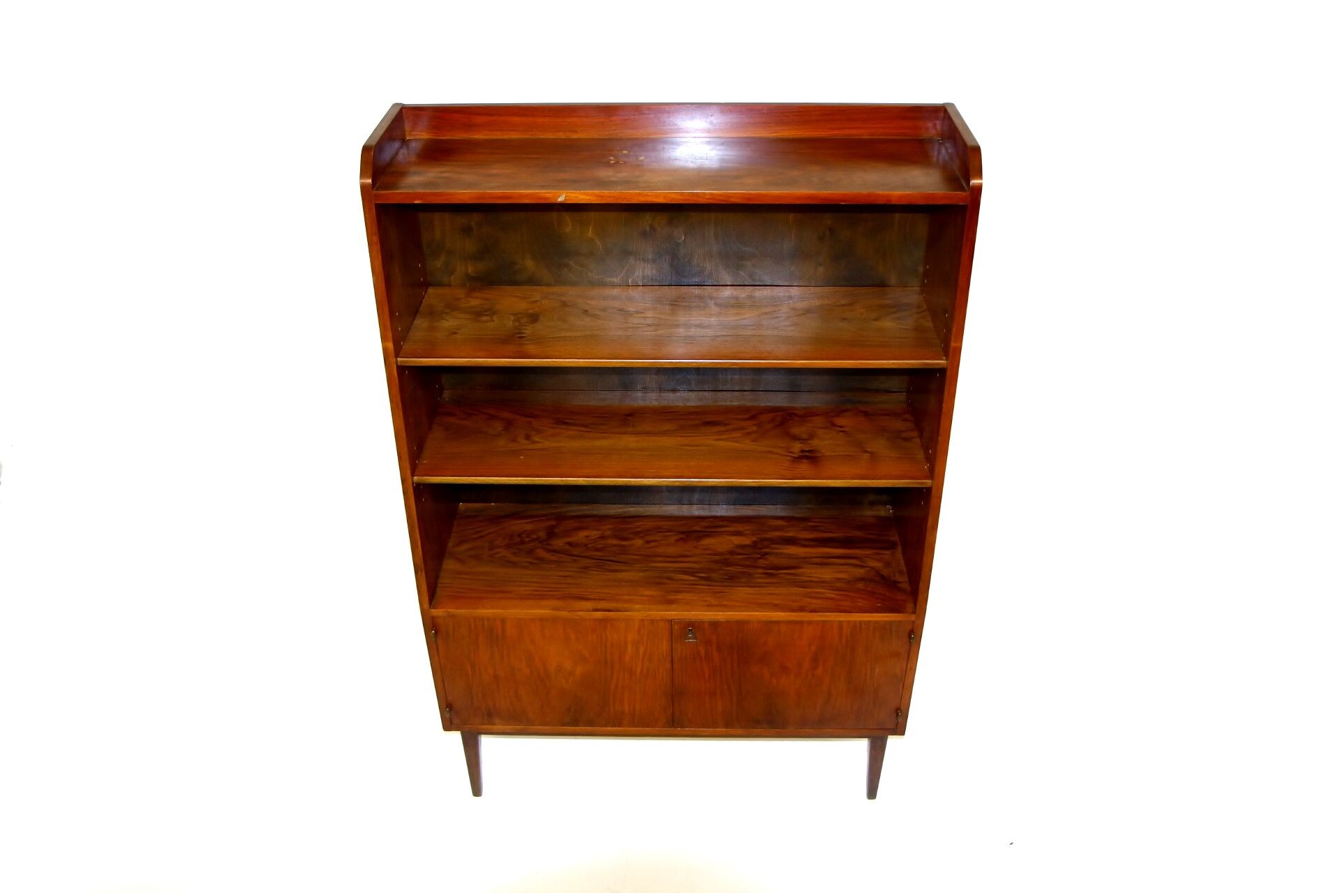 Walnut library, Sweden, 1960