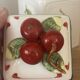 Set of 3 beautiful fruit barbotine pots by Villeroy and Boch.