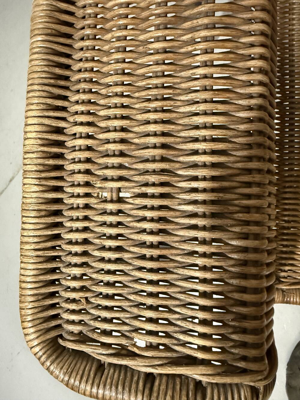 Wouter Fens rattan chair Gebr. Jonker Netherlands 1960’s