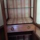 Antique living room showcase
